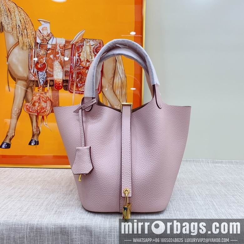 Hermes Replica Bags 18cm 22cm 010608 YG 5