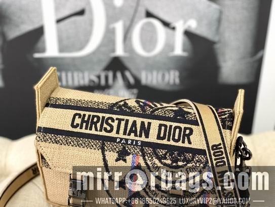 Dior Replica Bags Dior Camp M1241米黄  23x15x8cm wz