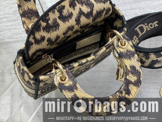 Dior Replica Bags Dior Lady豹纹 丛林刺绣 17cm wz5色