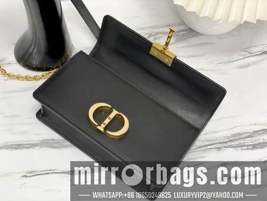 Dior Replica Bags Dior M9334蓝 黑 白刺绣 21.5x12x6cm wz