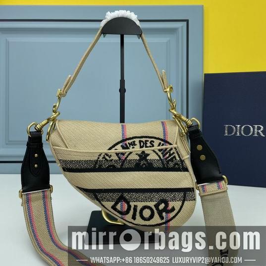 Dior Replica Bags Dior saddle 8003 25.5x20x6.5cm ww