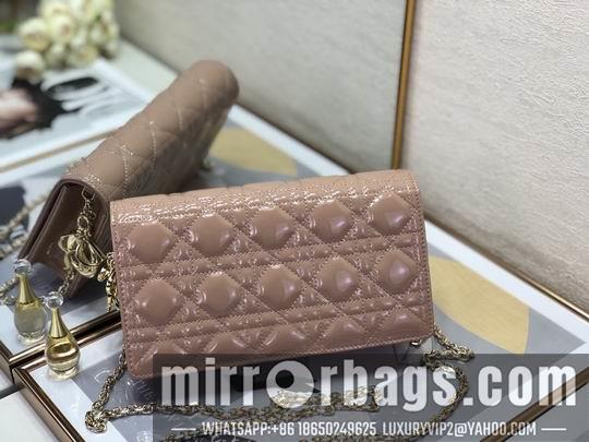 Dior Replica Bags Dior D6602漆皮藤格纹 22x12x3cm wz