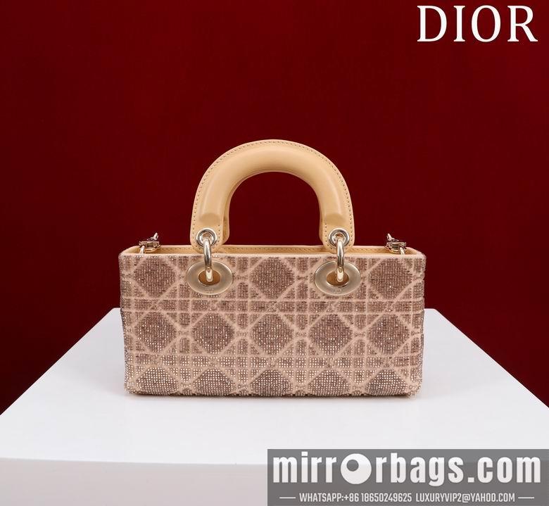 Dior Replica Bags Lady 0541501 22X12X6cm BG 2colour