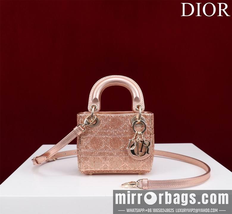 Dior Replica Bags Lady M085658 12X10X5cm BG 2colour