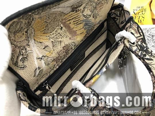 Dior Replica Bags Dior M0565刺绣喜鹊棕24x20x11cm wz