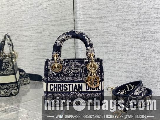 Dior Replica Bags Dior Lady豹纹 丛林刺绣 17cm wz5色