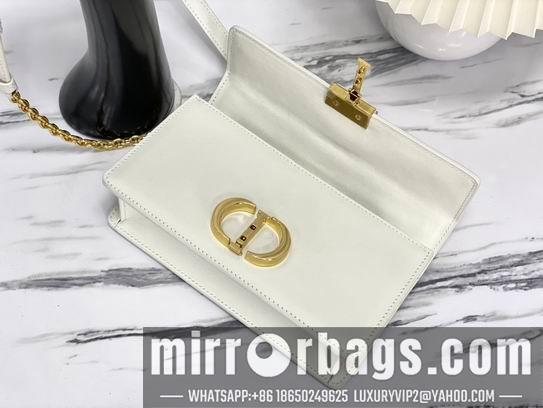 Dior Replica Bags Dior M9334蓝 黑 白刺绣 21.5x12x6cm wz