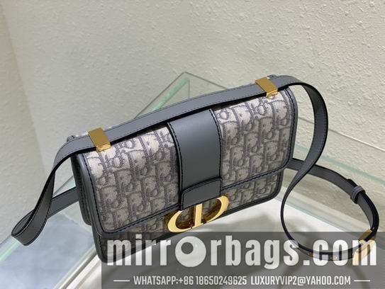 Dior Replica Bags Dior Montaigne 9203灰布 24x17x8cm wz