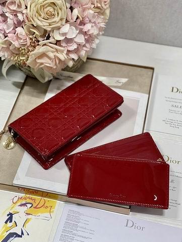 Dior Replica Bags Dior 77035漆皮 21.5x11.5x3cm wz