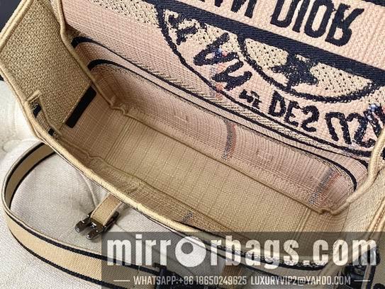 Dior Replica Bags Dior Camp M1241米黄  23x15x8cm wz