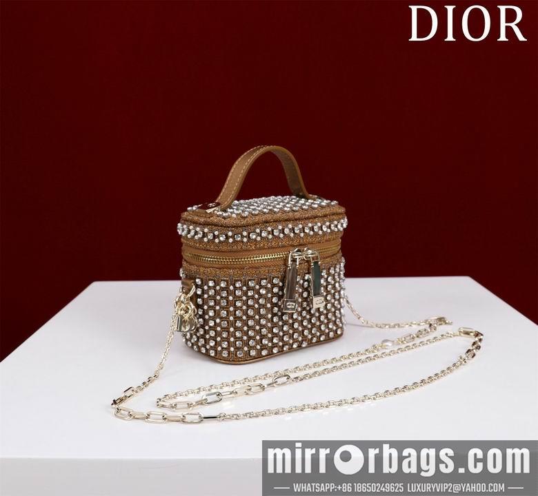 Dior Replica Bags Lady 05689 11X10X7cm BG 3colour