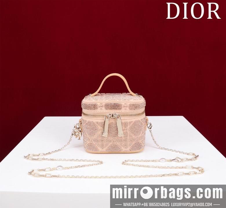 Dior Replica Bags Lady 093587 11X10X7cm BG 2colour