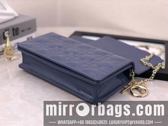 Dior Replica Bags Dior D6602漆皮藤格纹 22x12x3cm wz