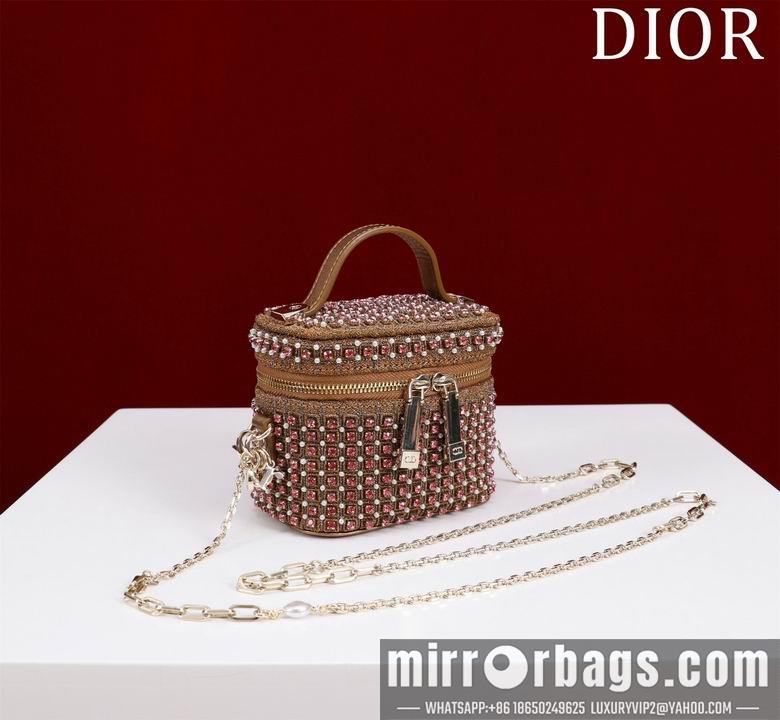 Dior Replica Bags Lady 05689 11X10X7cm BG 3colour