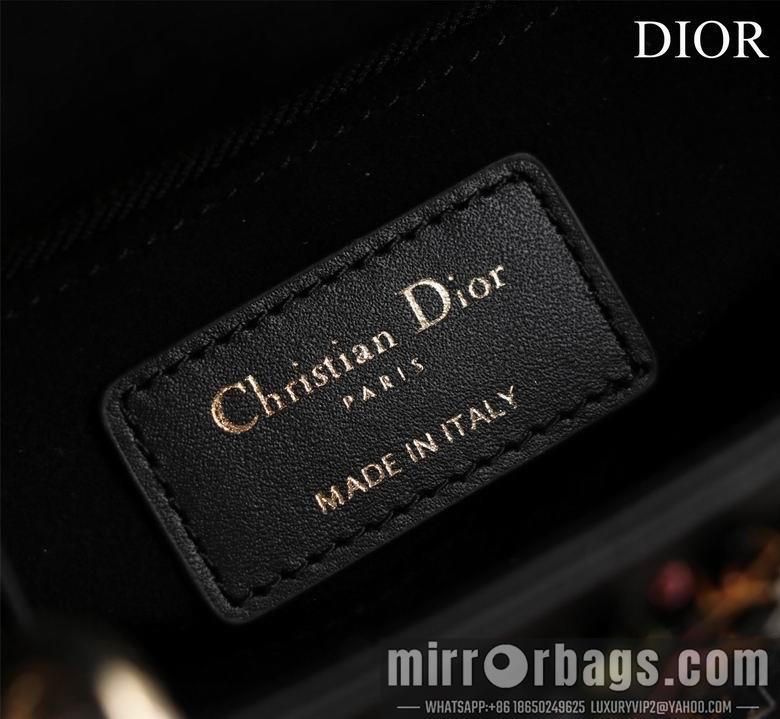 Dior Replica Bags Lady M050511 17X15X7cm BG 2colour