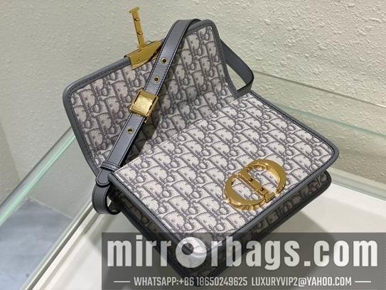 Dior Replica Bags Dior Montaigne 9203灰布 24x17x8cm wz