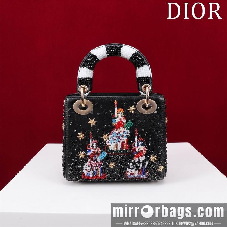 Dior Replica Bags Lady M050502 17X15X7cm BG