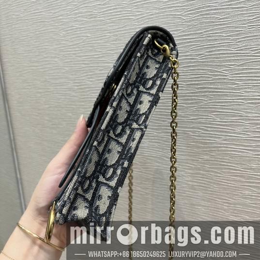 Dior Replica Bags Dior Oblique老花手机包9.5x4x18cm wz