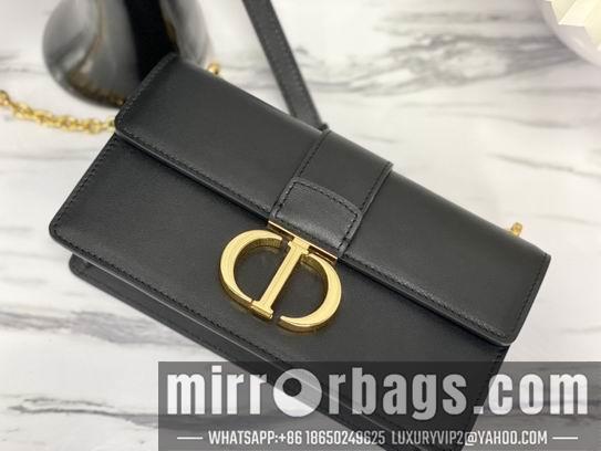 Dior Replica Bags Dior M9334蓝 黑 白刺绣 21.5x12x6cm wz