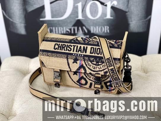 Dior Replica Bags Dior Camp M1241米黄  23x15x8cm wz