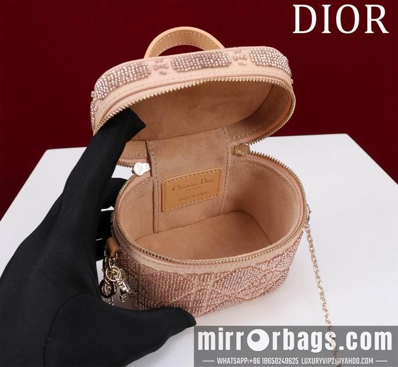 Dior Replica Bags Lady 093587 11X10X7cm BG 2colour