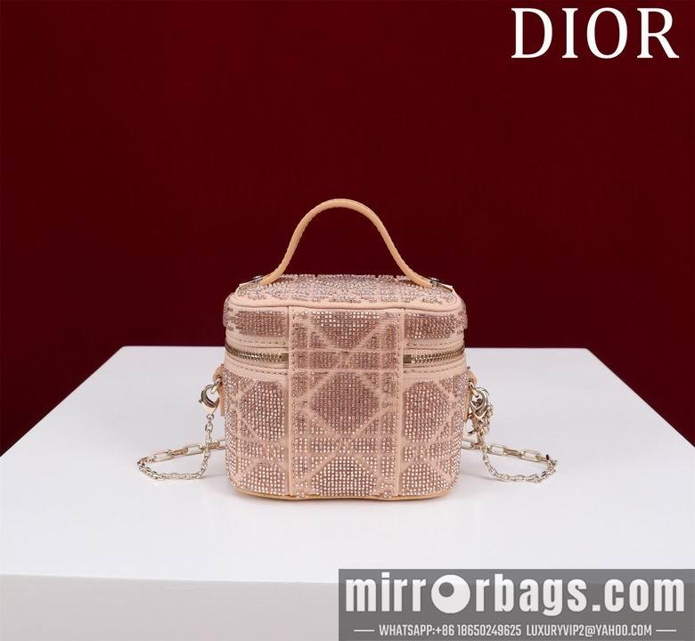 Dior Replica Bags Lady 093587 11X10X7cm BG 2colour