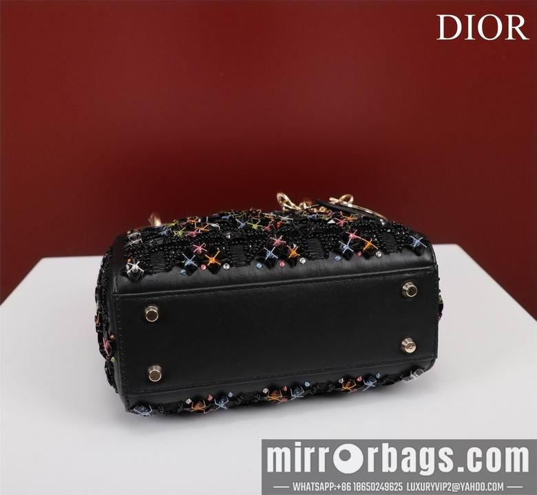 Dior Replica Bags Lady M050511 17X15X7cm BG 2colour