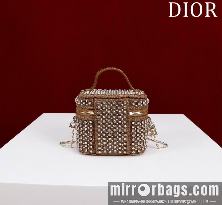 Dior Replica Bags Lady 05689 11X10X7cm BG 3colour