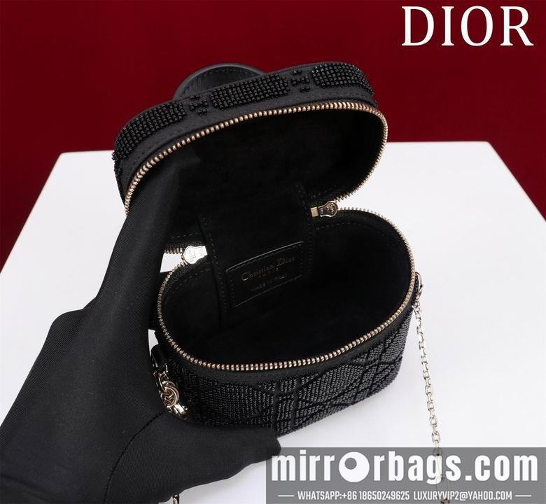 Dior Replica Bags Lady 093587 11X10X7cm BG 2colour