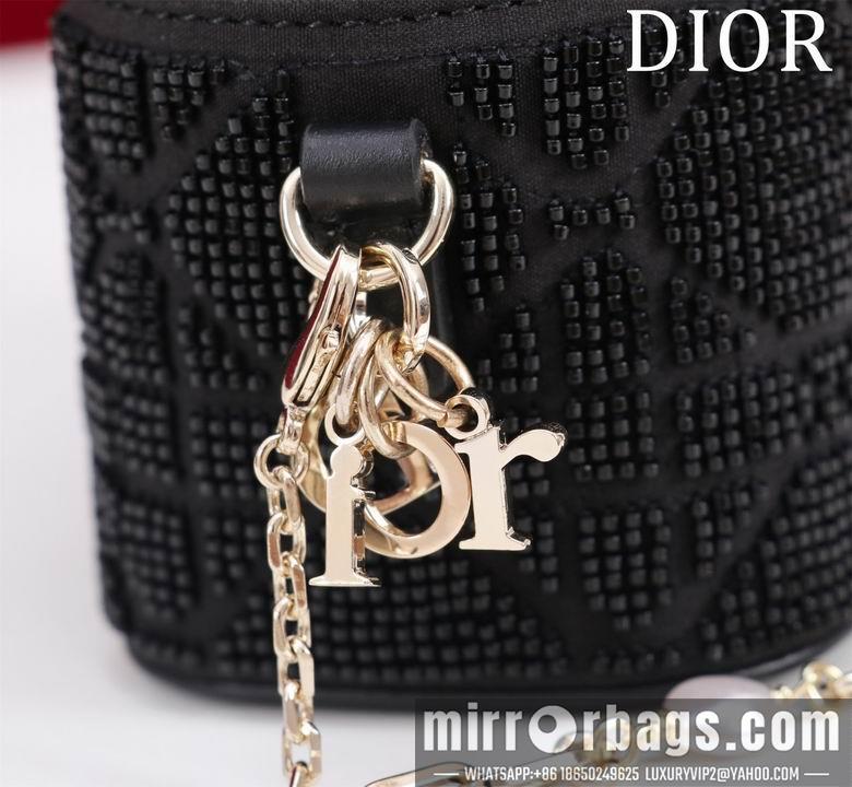 Dior Replica Bags Lady 093587 11X10X7cm BG 2colour