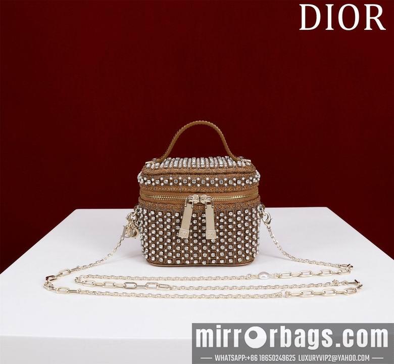 Dior Replica Bags Lady 05689 11X10X7cm BG 3colour