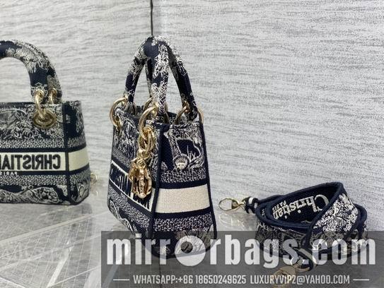 Dior Replica Bags Dior Lady豹纹 丛林刺绣 17cm wz5色