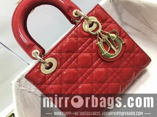 Dior Replica Bags Dior Lady M0538 漆皮字母20x16.5x8cm wz