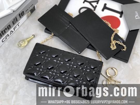 Dior Replica Bags Dior D6602漆皮藤格纹 22x12x3cm wz