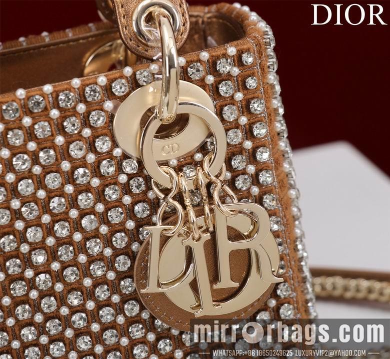 Dior Replica Bags Lady M050511 17X15X7cm BG 2colour