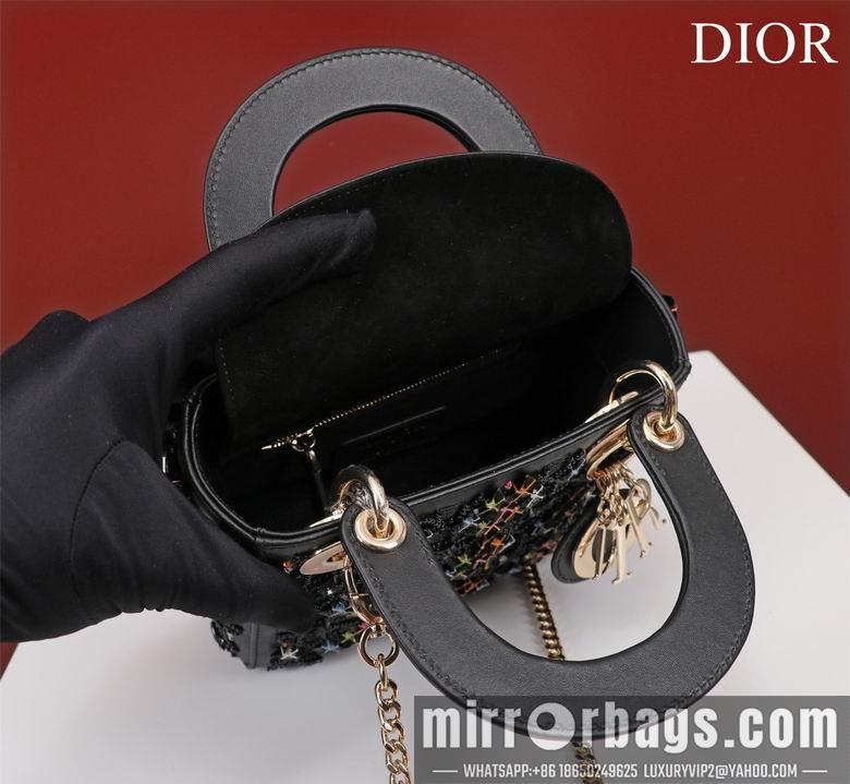 Dior Replica Bags Lady M050511 17X15X7cm BG 2colour