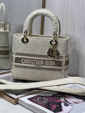 Dior Replica Bags Dior Lady 五格刺绣24cm yz