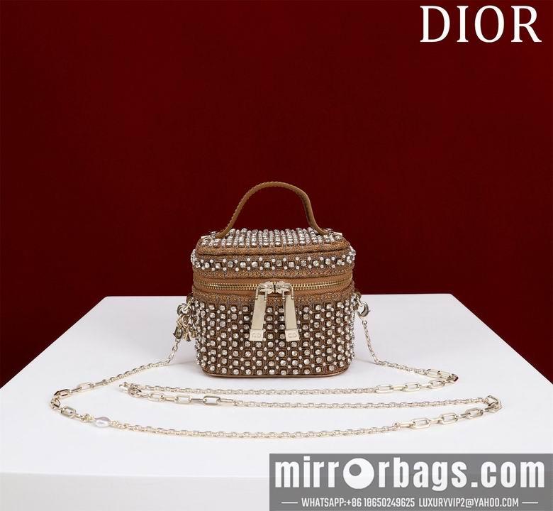 Dior Replica Bags Lady 05689 11X10X7cm BG 3colour