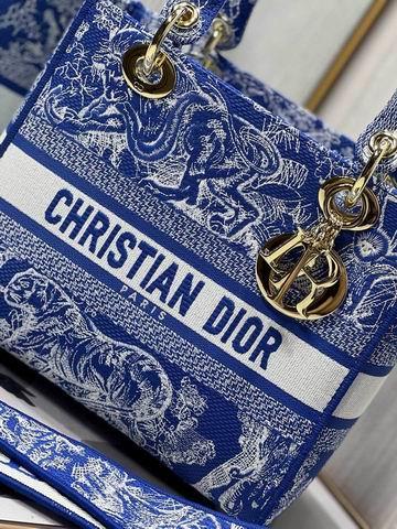 Dior Replica Bags Dior Lady 五格刺绣24cm yz