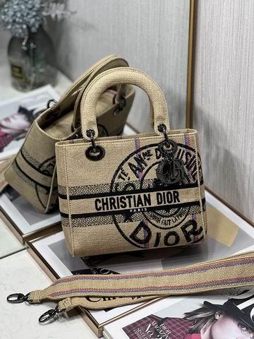 Dior Replica Bags Dior Lady 五格刺绣24cm yz