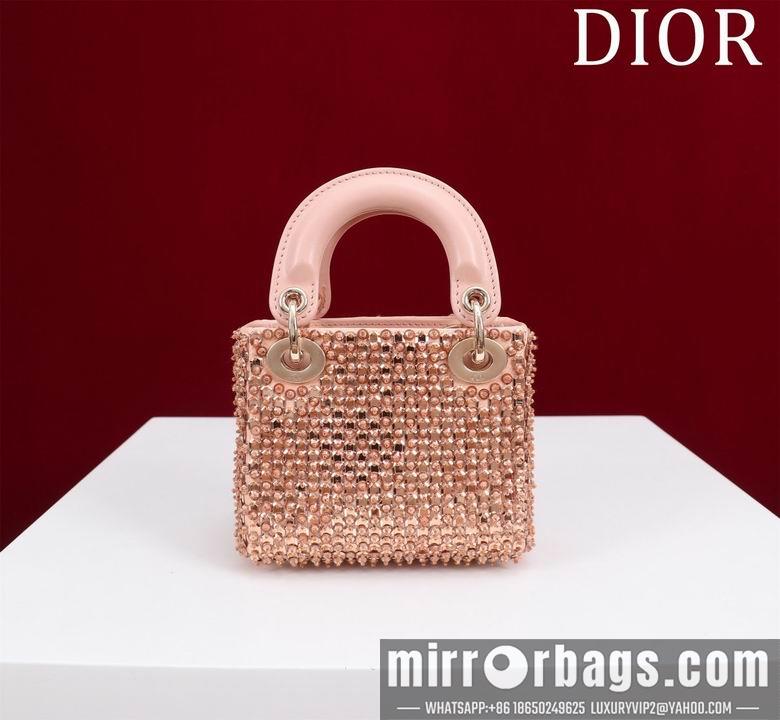 Dior Replica Bags Lady M0856801 12X10.2X5cm BG 3colour