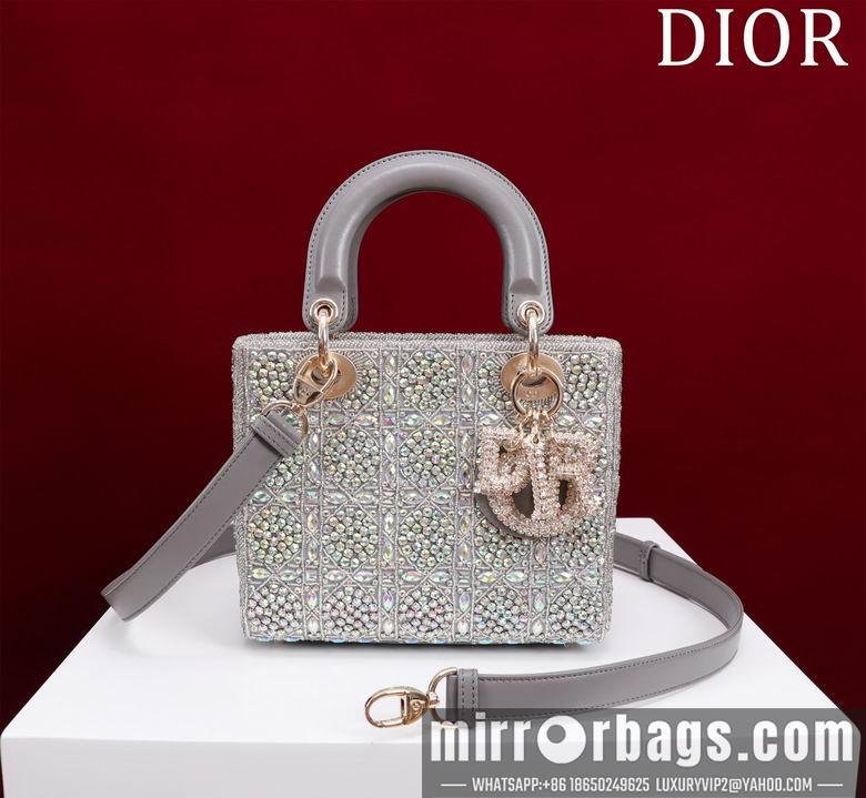 Dior Replica Bags Lady M0538 20X16X8cm BG 3colour