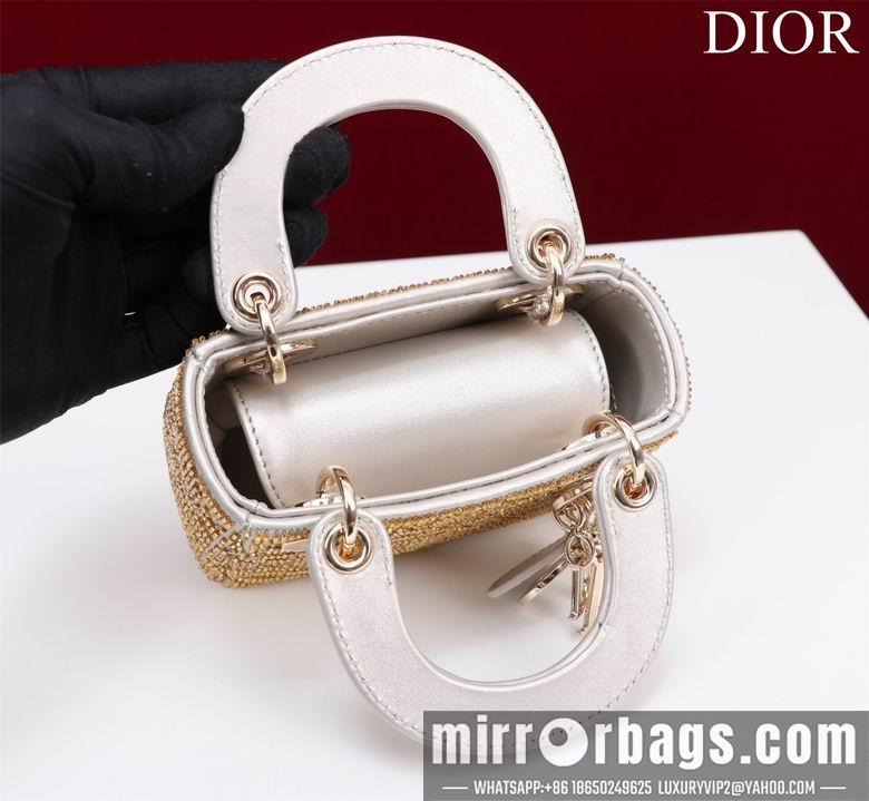 Dior Replica Bags Lady M085658 12X10X5cm BG 2colour