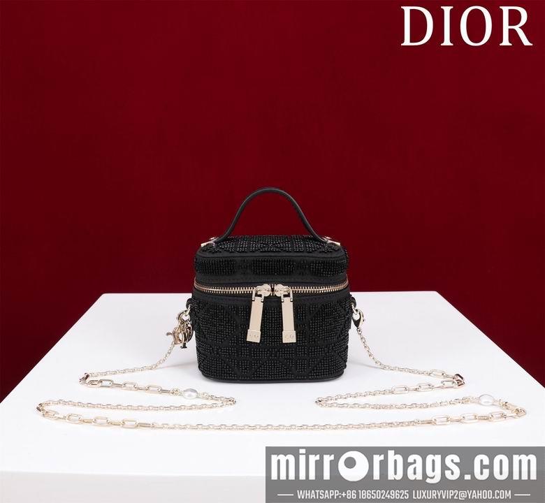 Dior Replica Bags Lady 093587 11X10X7cm BG 2colour