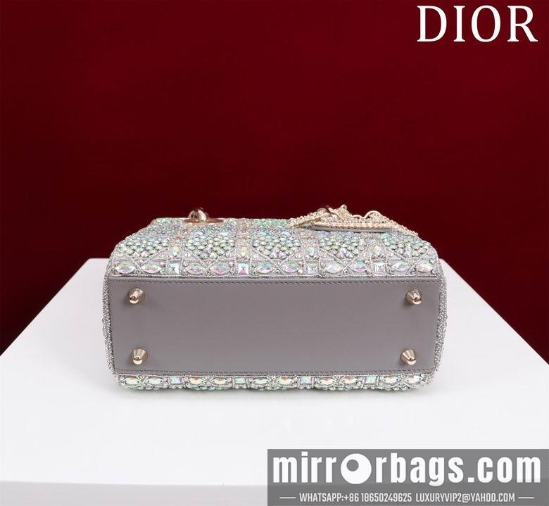 Dior Replica Bags Lady M0538 20X16X8cm BG 3colour