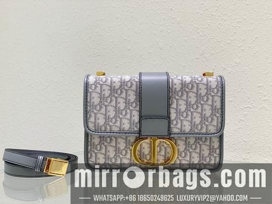 Dior Replica Bags Dior Montaigne 9203灰布 24x17x8cm wz