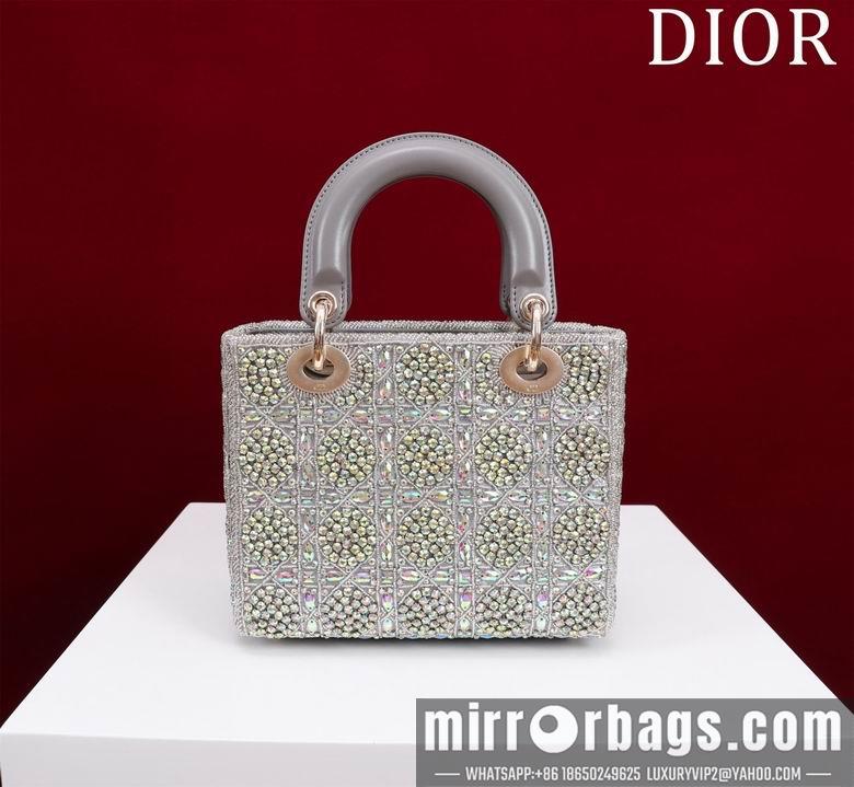 Dior Replica Bags Lady M0538 20X16X8cm BG 3colour