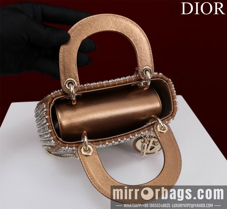 Dior Replica Bags Lady M050511 17X15X7cm BG 2colour