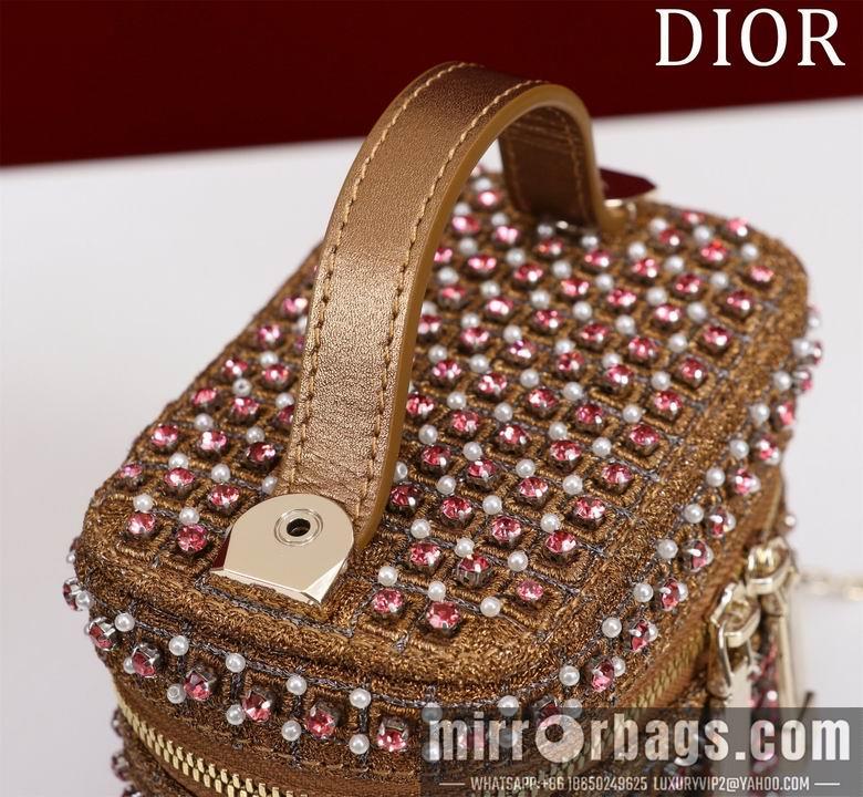 Dior Replica Bags Lady 05689 11X10X7cm BG 3colour