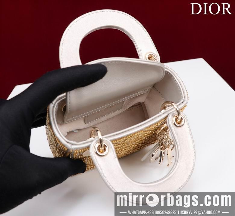 Dior Replica Bags Lady M085658 12X10X5cm BG 2colour